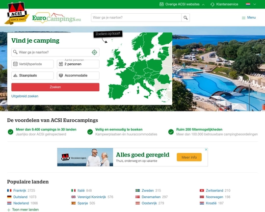 Eurocampings Logo