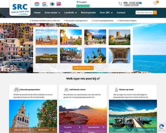 SRC Reizen Logo